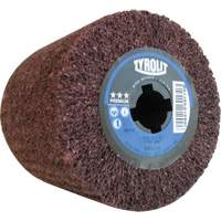 Pro-Line Surface Conditioning Drum, 4" Dia. x 4" W, 3/4" Arbor, Medium Grit, Aluminum Oxide Sidevic Inc.