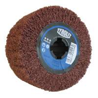 Pro-Line Surface Conditioning Drum, 4" Dia. x 2" W, 3/4" Arbor, Coarse Grit, Aluminum Oxide Sidevic Inc.