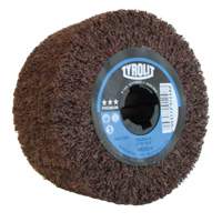 Pro-Line Surface Conditioning Drum, 4" Dia. x 2" W, 3/4" Arbor, Medium Grit, Aluminum Oxide Sidevic Inc.