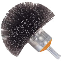 Spherical Mounted Crimped Wire Brush, 1-1/2", 0.008" Fill, 1/4" Shank Sidevic Inc.