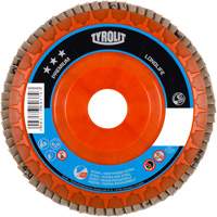 Premium LongLife Flap Disc, 4-1/2" x 7/8", Type 27, 120 Grit, Zirconium Sidevic Inc.
