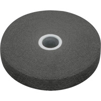 Meule homog&egrave;ne EXL Scotch-Brite, 4" x 1/4", Arbre de 1/4", Grain de Fin, Carbure de silicium Sidevic Inc.