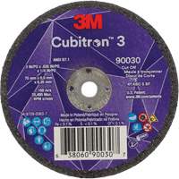 Cubitron 3 Cut-Off Wheel, 3" x 0.035", 1/4" Arbor, Type T1, Ceramic, 21000 RPM Sidevic Inc.