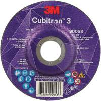 Cubitron 3 Cut-Off Wheel, 4-1/2" x 0.04", 7/8" Arbor, Type T27, Ceramic, 13300 RPM Sidevic Inc.