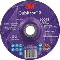 Meule &agrave; tronçonner Cubitron 3, 6" x 0,045", Arbre de 7/8", Type T27, C&eacute;ramique, 10 200 Tr/min Sidevic Inc.