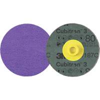 Cubitron 3 Roloc Fibre Disc, 4" Dia., 80+ Grit, Ceramic Sidevic Inc.