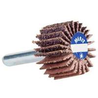 Mini Flap Wheel, Aluminum Oxide, 80 Grit, 1-1/2" x 1-1/2" x 1/4" Sidevic Inc.
