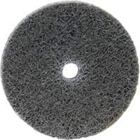Bear-Tex&reg; Non-Woven Unified Wheel, 2" x 1/4", 1/4" Arbor, Medium Grit, Aluminum Oxide Sidevic Inc.