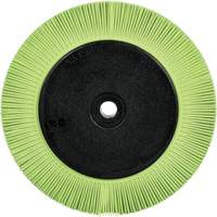 Scotch-Brite Type S Precision Radial Bristle Brush PN-RB with Flange, Ceramic, 50+ Grit, 8" Dia. Sidevic Inc.