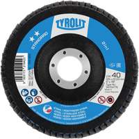 2-in-1 Flap Disc, 4-1/2" x 22.5 mm, Type 27A, 60 Grit, Ceramic Alumina Sidevic Inc.