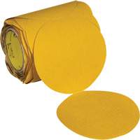 Disque abrasif dor&eacute; en rouleau Stikit 09312, 6" dia., Grain 120, Oxyde d'aluminium Sidevic Inc.