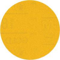Disque abrasif dor&eacute; Hookit, 09213, dia 3", Grain 180, Oxyde d'aluminium, Poids C Sidevic Inc.
