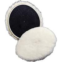 Finesse-it Natural Buffing Pad 82531, 7" Dia., Wool Sidevic Inc.