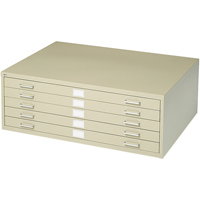 Classeurs en acier pour plans, 5 Tiroirs, 53-3/8" la x 41-3/8" p x 16-1/2" h Sidevic Inc.