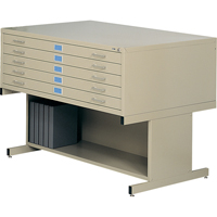 Classeurs en acier pour plans, 5 Tiroirs, 40-3/8" la x 29-3/8" p x 16-1/2" h Sidevic Inc.