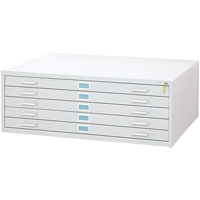 Classeurs En Acier Pour Plans-5 Tiroirs, 5 Tiroirs, 53-3/8" la x 41-3/8" p x 16-1/2" h Sidevic Inc.