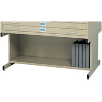 Base sur&eacute;lev&eacute;e pour les classeurs en acier Sidevic Inc.