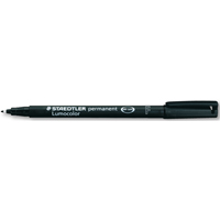 Marqueurs permanents Lumocolor, Noir, Pointe Fin Sidevic Inc.