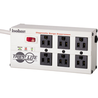 Isobar&reg; Premium Surge Suppressors, 6 Outlets, 2850 J, 1440 W, 6' Cord Sidevic Inc.