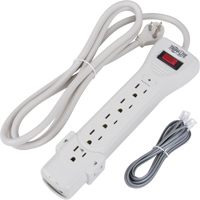 Protect-It Surge Suppressors, 7 Outlets, 1080 J, 1800 W, 6' Cord Sidevic Inc.