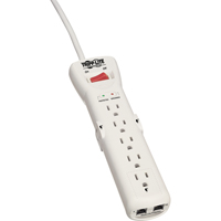 Protect-It Surge Suppressors, 7 Outlets, 2470 J, 1800 W, 7' Cord Sidevic Inc.