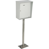 Collecting Boxes, Pedestal -Mounted, 21" x 12-7/8", Aluminum Sidevic Inc.