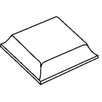 Bumpon Tapered Square Protective Bumpers Sidevic Inc.
