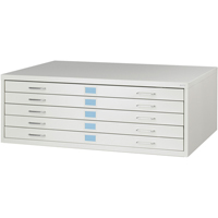 Classeurs pour classement &agrave; plat Facil, 5 Tiroirs, 46" la x 32" p x 16-3/8" h Sidevic Inc.