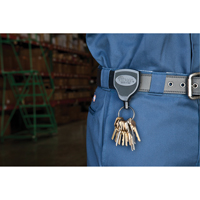 Super48 Key Chains, Polycarbonate, 48" Cable, Belt Clip Attachment Sidevic Inc.