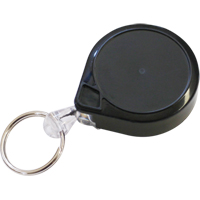 Retractable Mini-Bak&reg; Key Rings, Plastic, 36" Cable, Belt Clip Attachment Sidevic Inc.