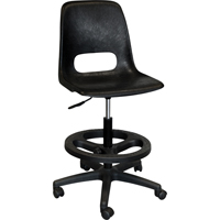 Tabouret avec dossier pour classe de s&eacute;rie 800, Mobile, Ajustable Hauteur, Capacit&eacute; 250 lb Sidevic Inc.
