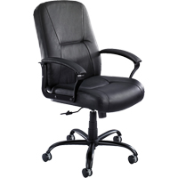 Serenity Big & Tall Chair, Leather, Black, 500 lbs. Capacity Sidevic Inc.