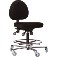 Si&egrave;ges ergonomiques pour le soudage TF180, Su&egrave;de, Noir, Capacit&eacute; 300 lb Sidevic Inc.