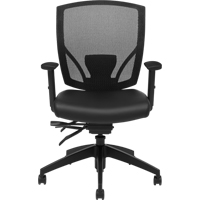Chaises &agrave; bras Multi-Tilter, Vinyle, Noir, Capacit&eacute; 300 lb Sidevic Inc.