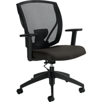 Chaises de travail, Tissu, Charbon, Capacit&eacute; 300 lb Sidevic Inc.