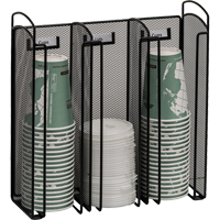 Onyx Cup & Lid Holder Organizer Sidevic Inc.