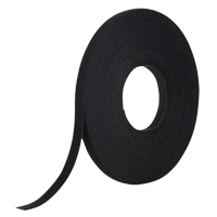 Ruban d'attaches One-Wrap, Boucle et crochet, 25 vg x 1/2", Auto-aggripant, Noir Sidevic Inc.