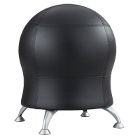 Zenergy Ball Chair, Vinyl, Black, 250 lbs. Capacity Sidevic Inc.