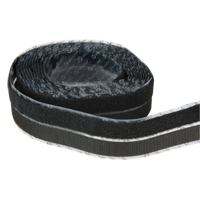 Fastener, Hook & Loop, 15' x 3/4", Adhesive, Black Sidevic Inc.