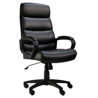 Chaise de bureau Activ s&eacute;rie A-601, Polyur&eacute;thane, Noir, Capacit&eacute; 275 lb Sidevic Inc.