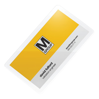 Swingline UltraClear Laminating Business Card Pouches Sidevic Inc.