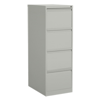 Classeur vertical, Acier, 4 tiroirs, 18-1/7" la x 25" p x 52" h, Gris Sidevic Inc.