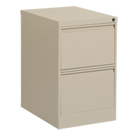 Classeur vertical, Acier, 2 tiroirs, 18-1/7" la x 25" p x 29" h, Beige Sidevic Inc.