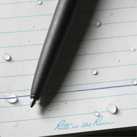 All-Weather Metal Pen, Blue, 0.8 mm, Retractable Sidevic Inc.