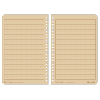 Side-Spiral Notebook, Soft Cover, Tan, 64 Pages, 4-5/8" W x 7" L Sidevic Inc.