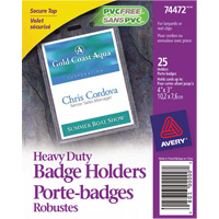 Heavy-Duty Badge Holder Sidevic Inc.