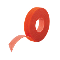 One-Wrap&reg; Cable Management Tape, Hook & Loop, 25 yds x 5/8", Self-Grip, Orange Sidevic Inc.