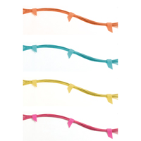 One-Wrap&reg; Cable Management Tape, Hook & Loop, 25 yds x 3/4", Self-Grip, Aqua Sidevic Inc.