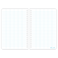 Carnet de notes de poche &agrave; spirale lat&eacute;rale, Couverture souple, Jaune, 64 Pages, 4-5/8" , 7"  Sidevic Inc.