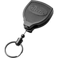 Super48 Heavy-Duty Retractable Key Holder, Polycarbonate, 48" Cable, Belt Clip Attachment Sidevic Inc.